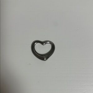 Silver Heart-Shaped Pendant